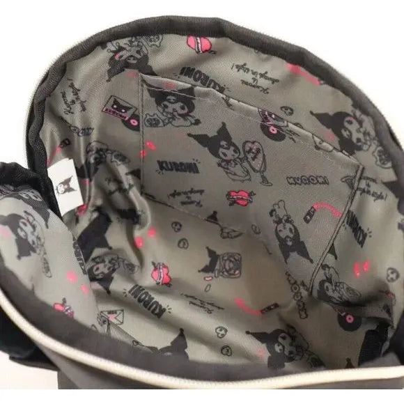Sanrio Kuromi Scull Cosmetic Pouch .Limited Edition .