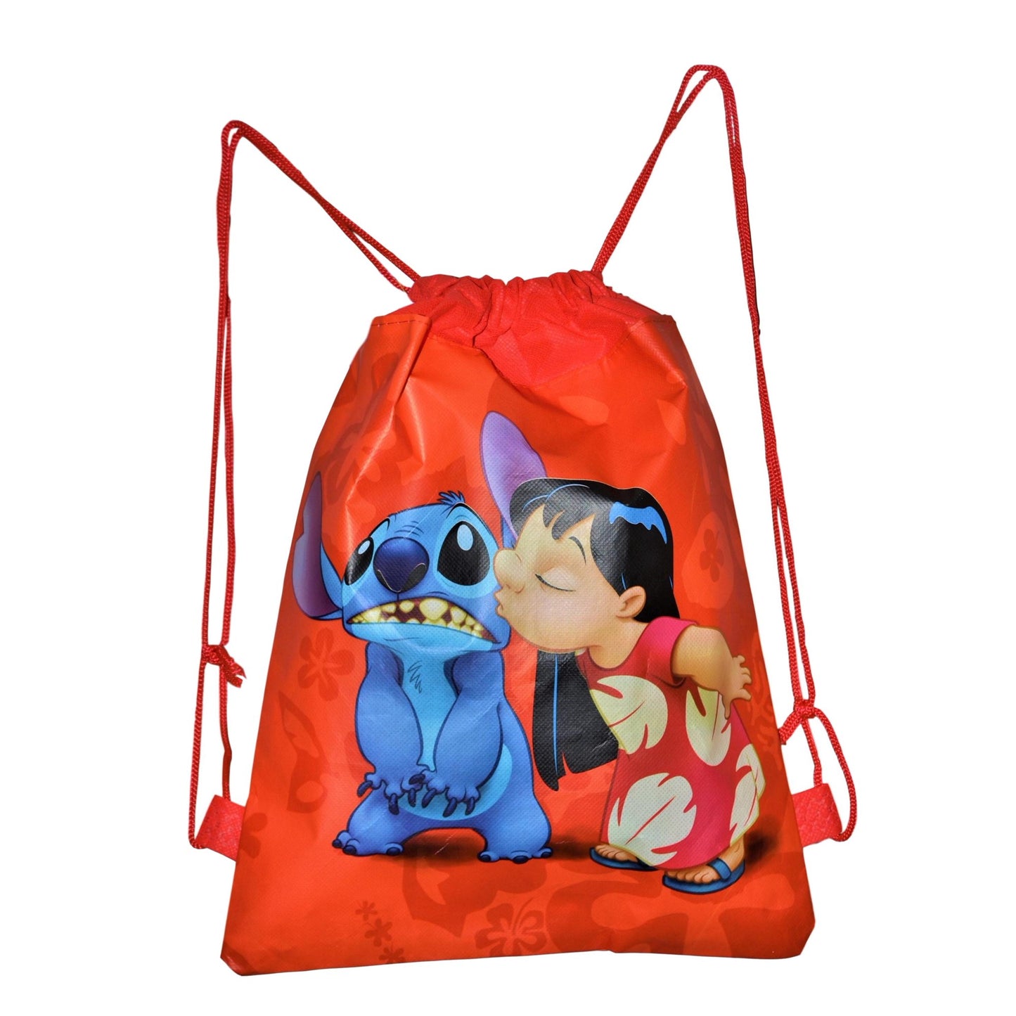 Disney Lilo & Stitch Non-Woven Gift Backpack 14" H. Both Side Print.Limited Edition. Rare.