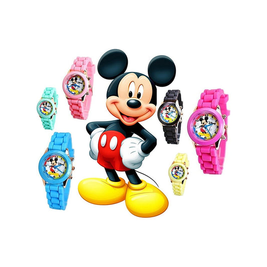 Disney Mickey Mouse Kids Watch In Tin Case