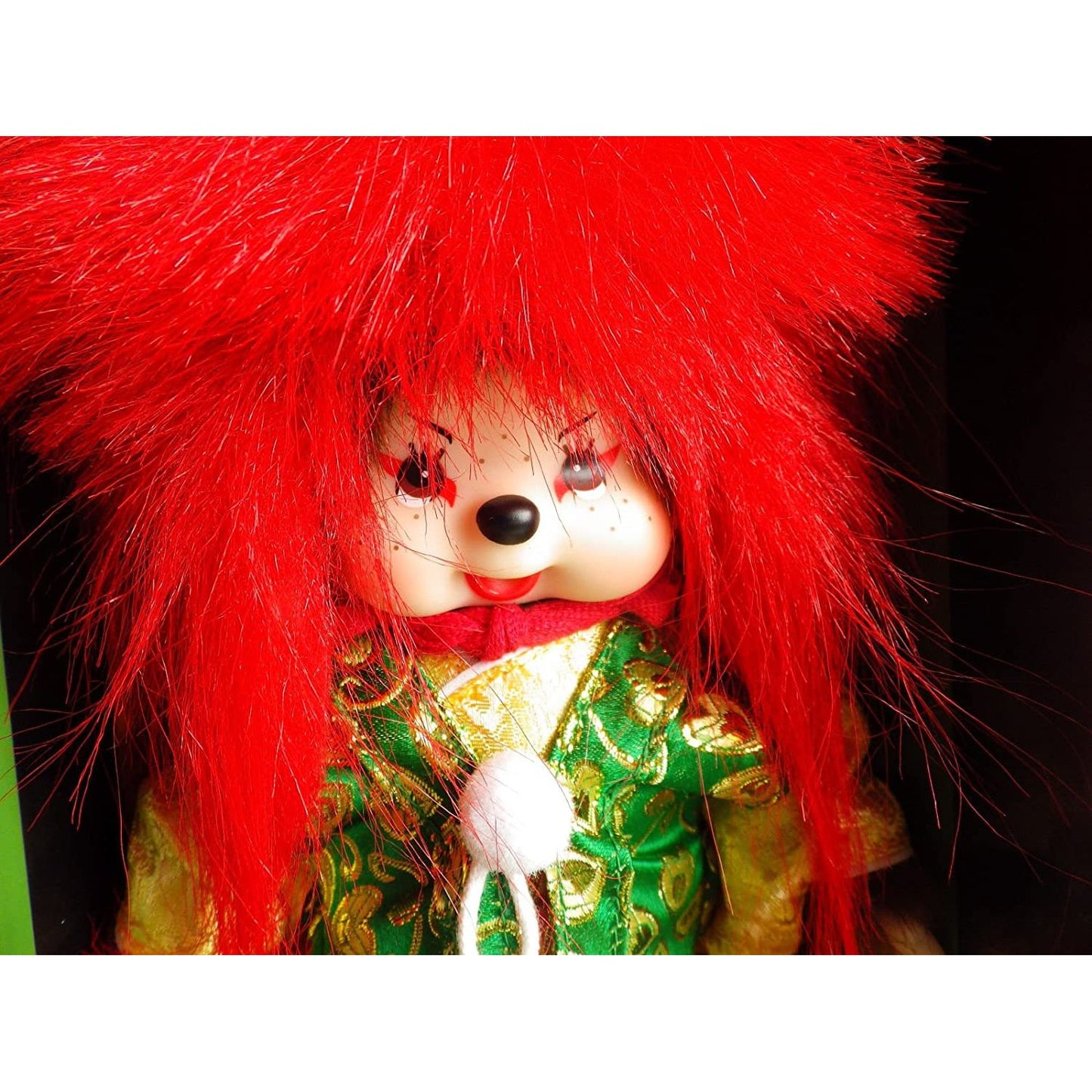 Monchhichi Limited Edition  Kabuki Doll 8" (20 cm) .