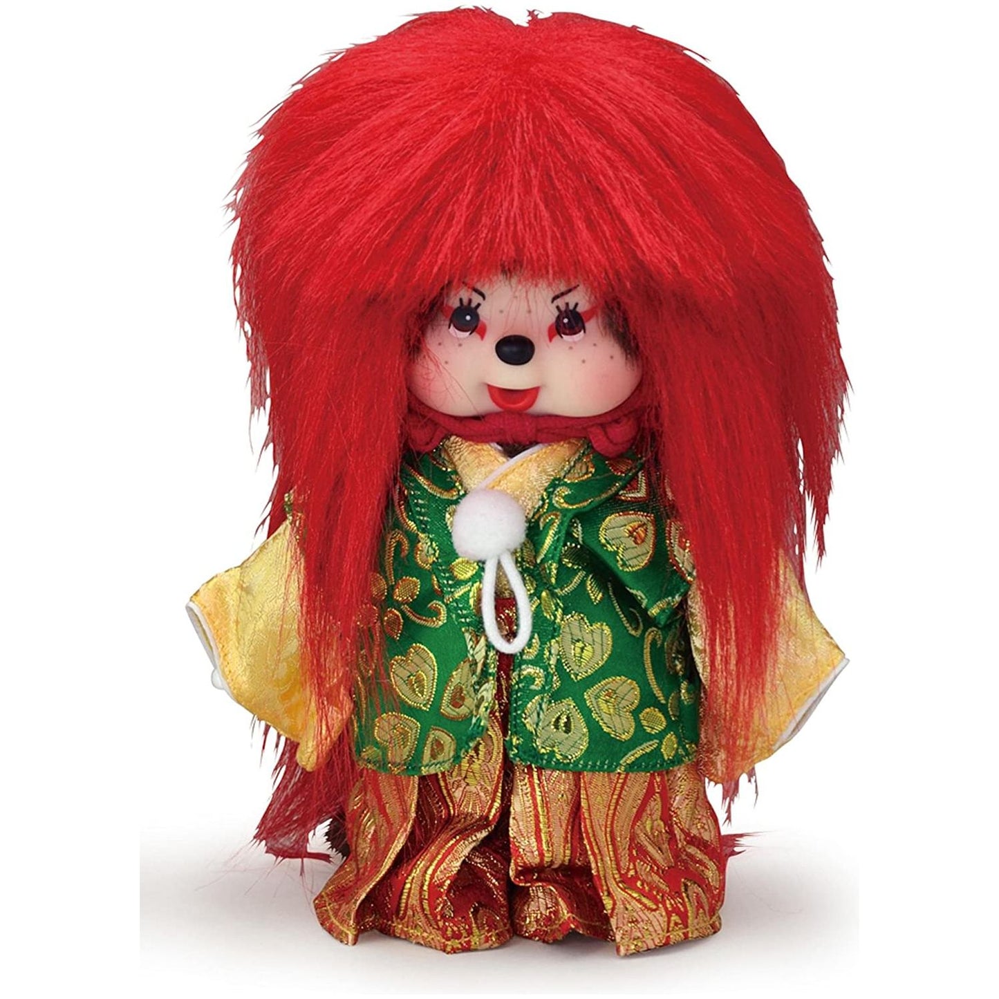 Monchhichi Limited Edition  Kabuki Doll 8" (20 cm) .