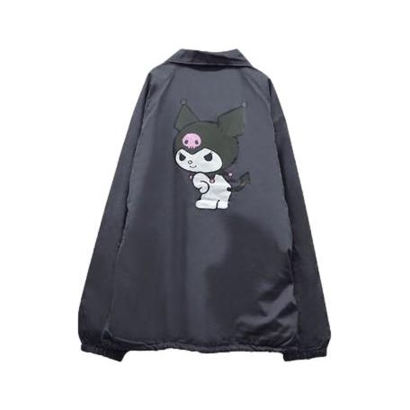 Kuromi Sanrio Sport Jacket Size Approx L