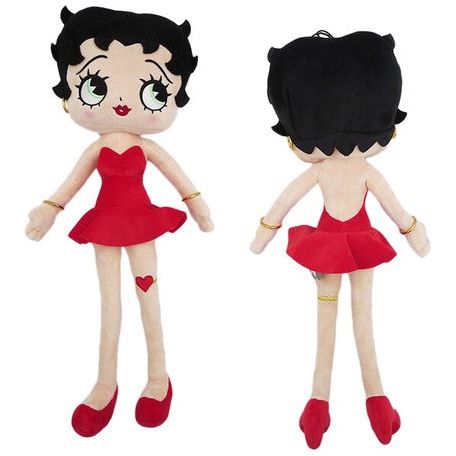 Betty Boop Jumbo Cute Soft Plush Ultra Detail Doll 25.5". Limited Edition. Collectible.Rare.