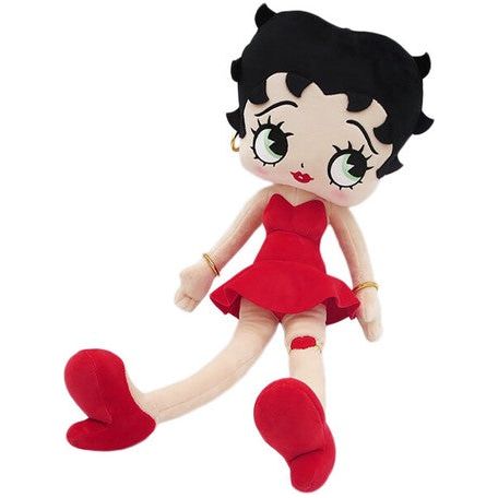 Betty Boop Jumbo Cute Soft Plush Ultra Detail Doll 25.5". Limited Edition. Collectible.Rare.