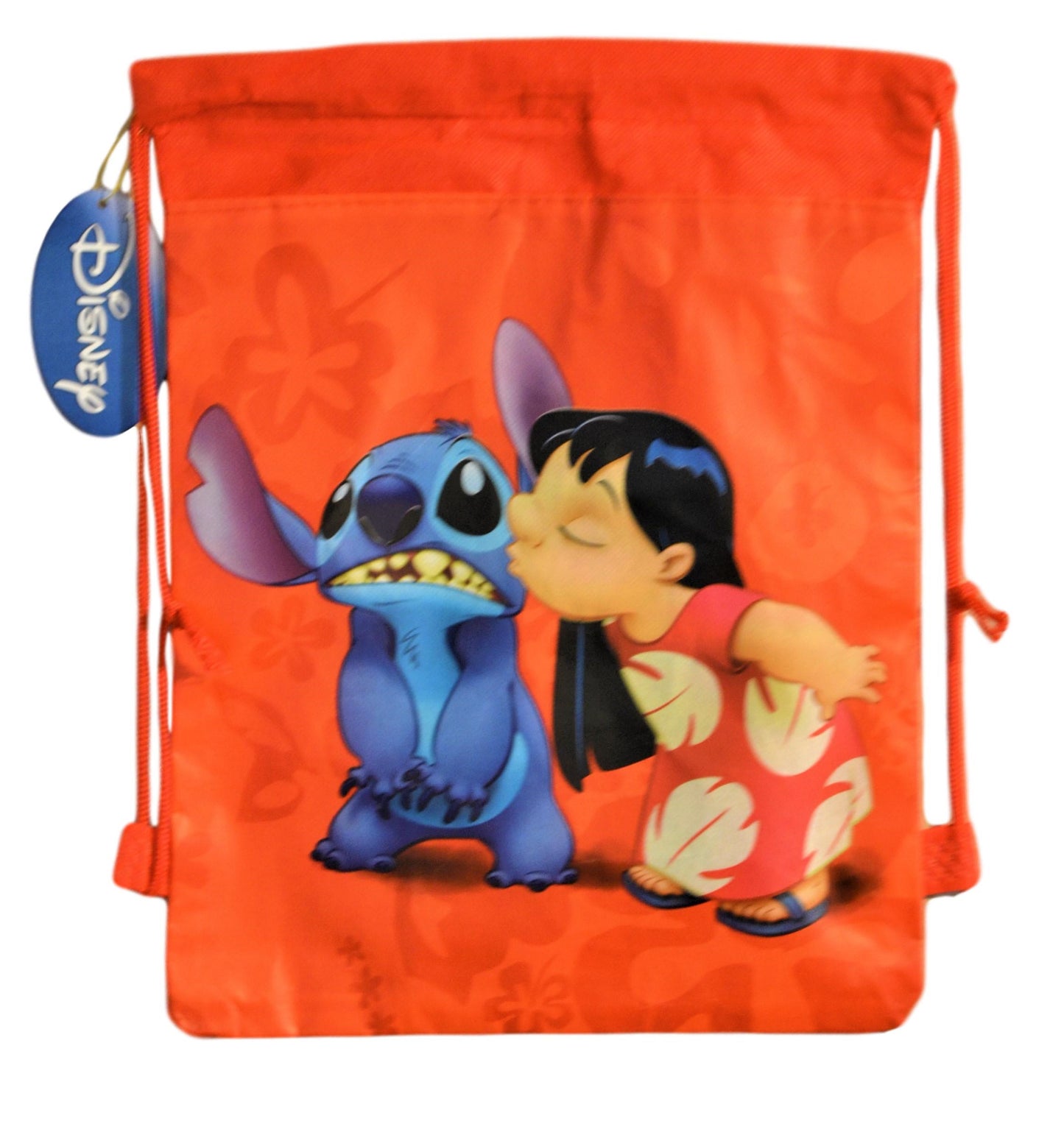 Disney Lilo & Stitch Non-Woven Gift Backpack 14" H. Both Side Print.Limited Edition. Rare.