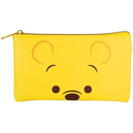 Disney Winnie The Pooh Compact Flat Cosmetic /Pen Pouch.