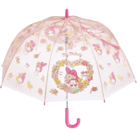 Sanrio My Melody Cute Fashionable Dome-Shaped Vinyl Stick Umbrella.Limited Edition.