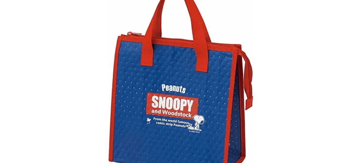 Snoopy Non-woven Cloth Cold Insulated Lunch Bag