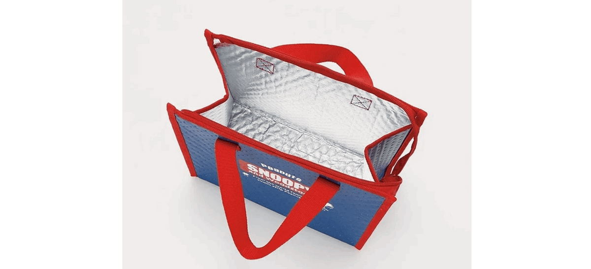 Snoopy Non-woven Cloth Cold Insulated Lunch Bag