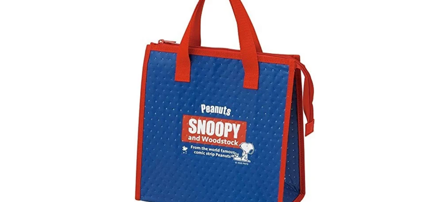 Snoopy Non-woven Cloth Cold Insulated Lunch Bag