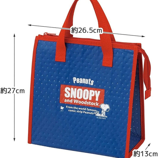 Snoopy Non-woven Cloth Cold Insulated Lunch Bag