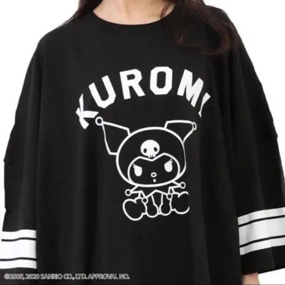 Sanrio Kuromi Free Size Long T-Shirt