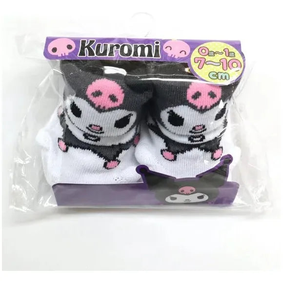 Sanrio Newborn Non-Slip Kuromi Baby Socks 0-9 month
