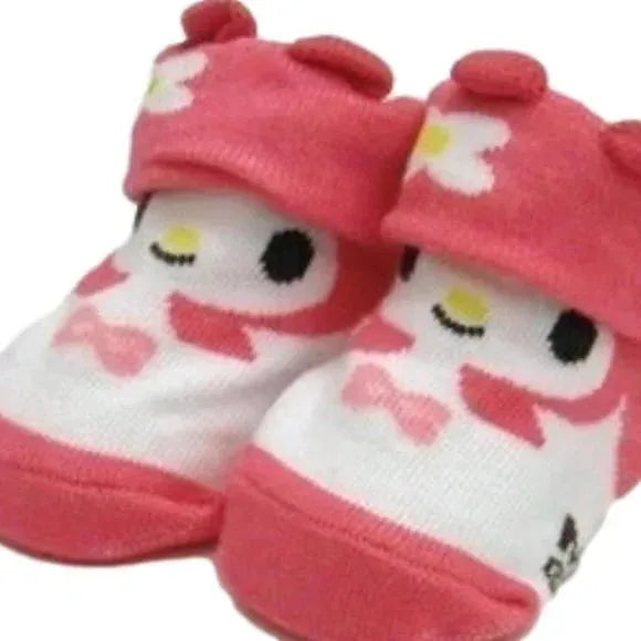 Sanrio Newborn Non-Slip My Melody Baby Socks 0-9 month