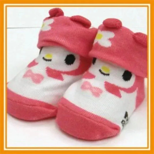 Sanrio Newborn Non-Slip My Melody Baby Socks 0-9 month
