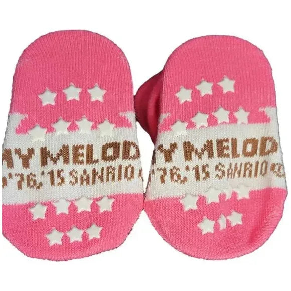 Sanrio Newborn Non-Slip My Melody Baby Socks 0-9 month