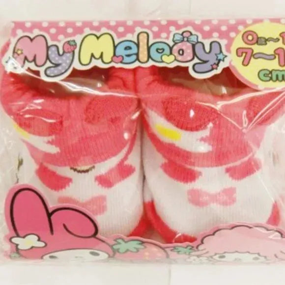 Sanrio Newborn Non-Slip My Melody Baby Socks 0-9 month