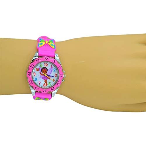 Girls Watch Analog Quartz Easy Read Learn Time 3D Band