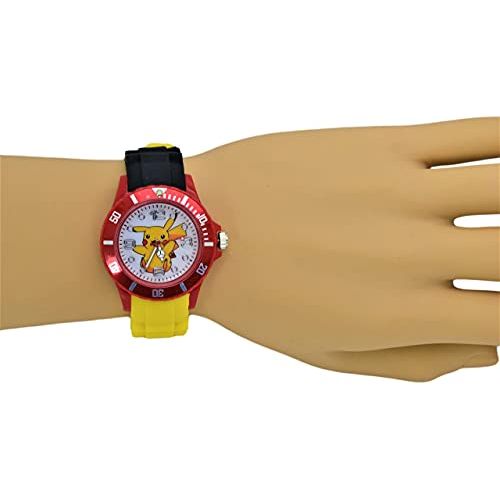 Pikachu Unisex Analog Quartz Silicone Band Wrist Watch