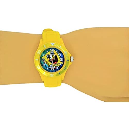 SpongeBob SquarePants Wrist Watch Christmas Birthday Party Gift for Boys Girls.