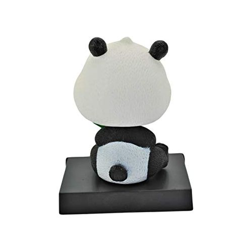 Panda PVC Bobble Head Figure Car Dashboard Office Home Accessories Ultra Detail Doll