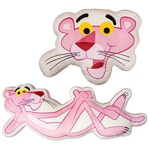 RRI Pink Panther XL Die Cut Cushions Gift Set of Two. Limited Edition.Rare.