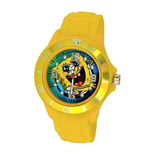 SpongeBob SquarePants Wrist Watch Christmas Birthday Party Gift for Boys Girls.