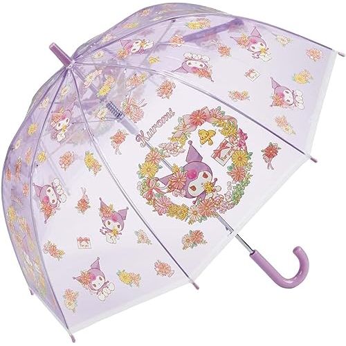Sanrio Kuromi Cute Fashionable Dome-Shaped Vinyl Stick Umbrella.Limited Edition.